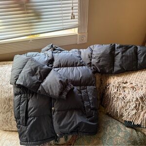 GAP Charcoal Puffer Jacket